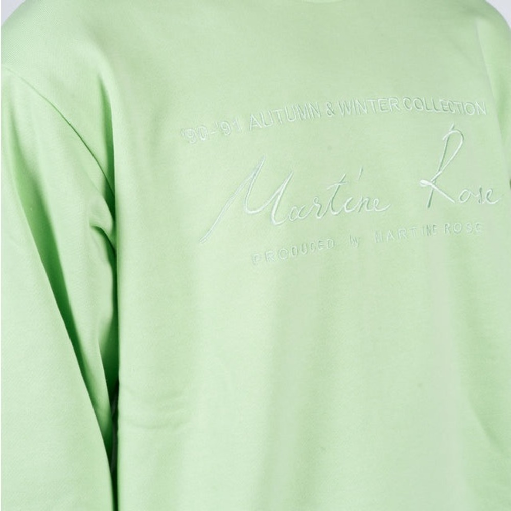 Martine Rose Size large Crew Sweatshirt